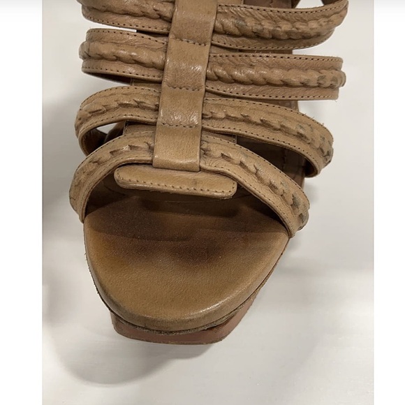 SAVE $1,051 - YSL YVES SAINT LAURENT AUTHENTIC STATEMENT PLATFORM HEEL - Picture 7 of 12